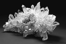 Natrlich gewachsene Bergkristalle