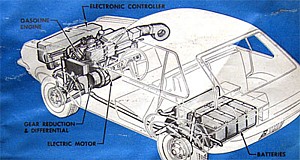 GM Hybridfahrzeug Entwurf