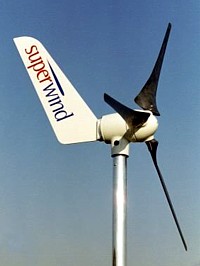 Kleinwindrad Superwind 350 