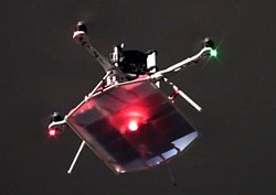 LaserMotive Quadrocopter