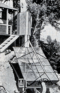 Solarkocher auf dem Mt. Wilson