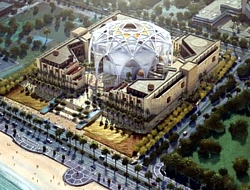 Regierungskomplex in Abu Dhabi Grafik