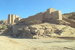 Ruine des Marib-Staudammes