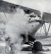 Dampf-Flugzeug von 1933