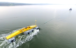 Seapower Platform im Schlepp