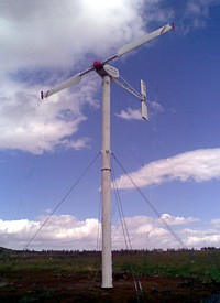 Syrische Windenergieanlage von Maan Kaadan