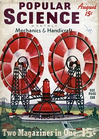Titelbild der Popular Science vom August 1939