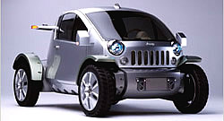 Brennstoffzellen-Fahrzeug Jeep Treo