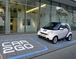 Car2Go Spezialparkplatz 