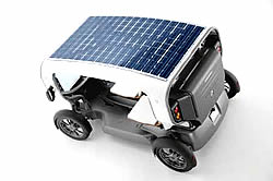 Elektromobil Venturi Eclectic mit Solardach