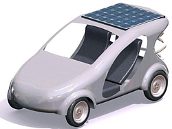 Taiwanesisches Solarmobil Grafik