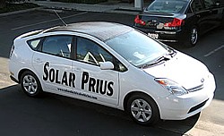 Prius des NRE mit Solardac