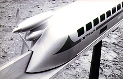 Aérotrain Modell Detail