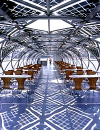 Solarschiff Alstersonne Innenraum