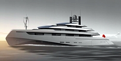 80M Eco Superyacht Grafik