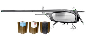 100-500 Mini Freighter Grafik