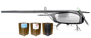 100-500 Mini Freighter Grafik