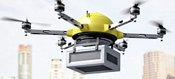 Amazon-Drohne Grafik