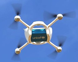 Matternet-Drohne in Malawi