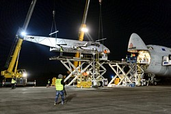 Transport der Solar Impulse 2