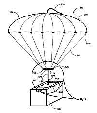 Luftpaket-Patent Grafik