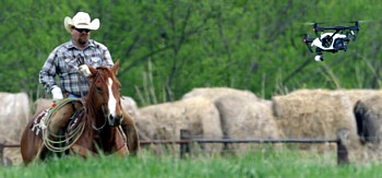 Cowboy-Drohne