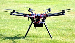 Drohne mit Hyperspektral-Imager