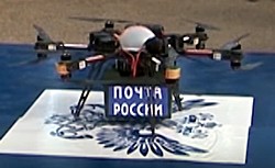 Drohne der russischen Post