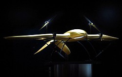 Vergoldeter Wingcopter