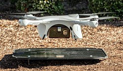 Landepad der Matternet/UPS-Drohne