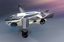 AeroMobil 5.0 VTOL Design Grafik