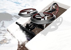 Snow-removing Drone Grafik