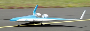 Flying V Modell der TU Delft