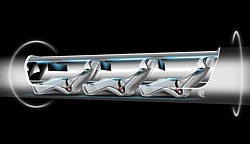 Hyperloop Kabine Grafik