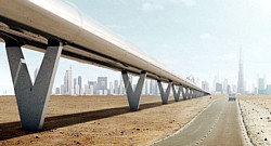Hyperloop Dubai Grafik