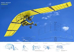 Patrol Ultralight Aircraft Grafik