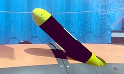 Austritt des Mikro-AUV