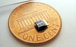 EnerChip auf Microsensor der University of Michigan