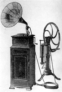 Druckluft-Grammophon
