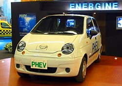 PHEV Druckluft-Hybrid-Auto