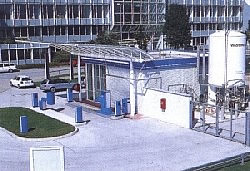 Wasserstoff-Tankstelle am Flughafen München 