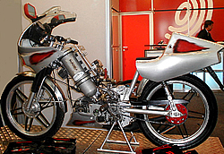 Zeitler Wasserstoff-Motorrad Versuchsmodell 