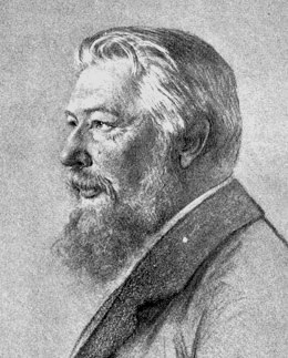 Portrait von Friedrich W. Ostwald 