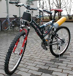 NovArs Brennstoffzellen-Fahrrad