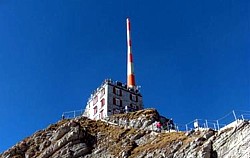 Wetterstation auf dem Säntis