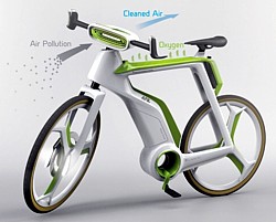 Air-Purifiying Bike Grafik