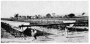 Ägyptische Parabolrinnen-Anlage von 1913