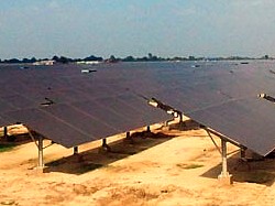 Moser Baer Solarfarm in Gujarat