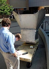 Solar-Autoklave der Uni Kansas