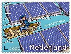 Niederländische Briefmarke